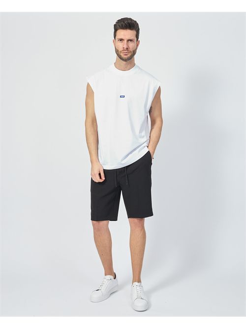 Hugo Sleeveless Logo T-Shirt HUGO | 50509773100