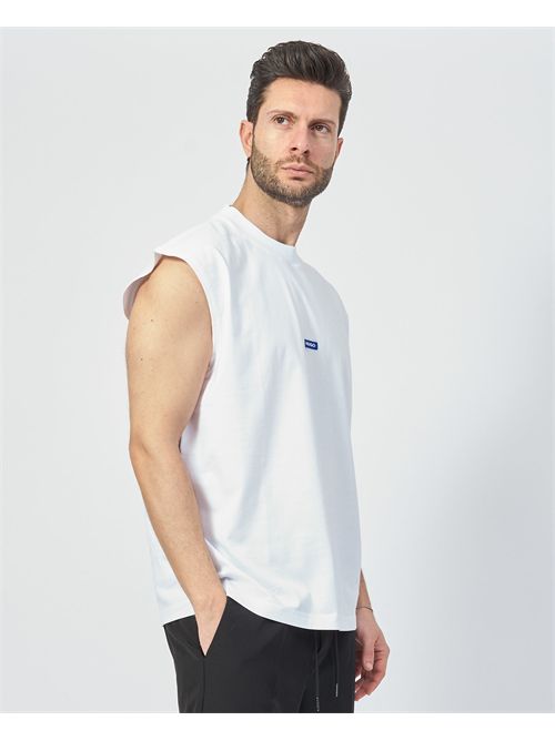 Hugo Sleeveless Logo T-Shirt HUGO | 50509773100