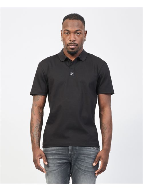 Hugo Woven Cotton Polo HUGO | 50517638001