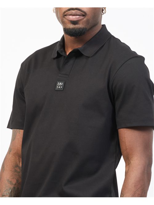 Hugo Woven Cotton Polo HUGO | 50517638001