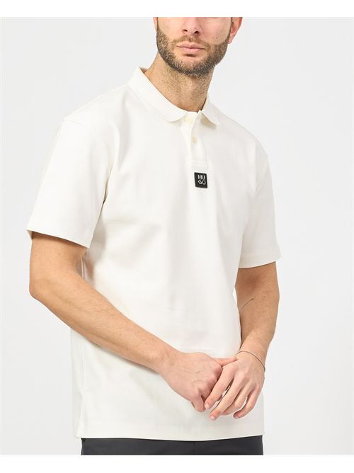 Hugo Woven Cotton Polo HUGO | 50517638102