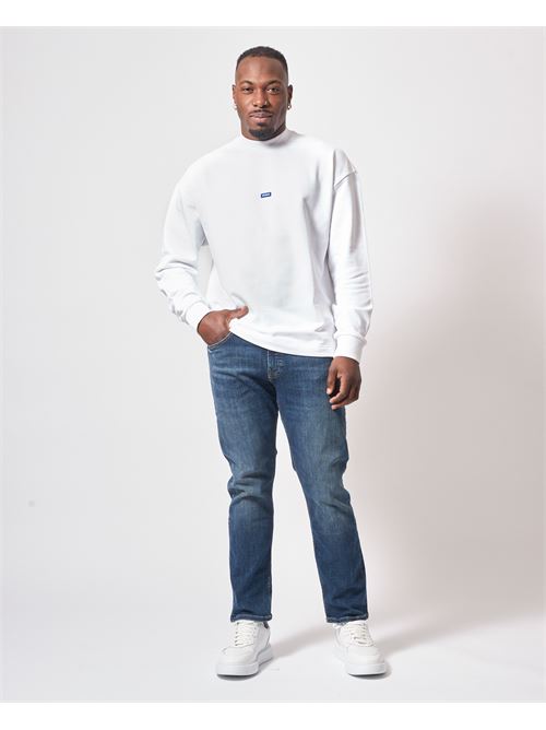 Hugo cotton terry sweatshirt with logo HUGO | 50522359100