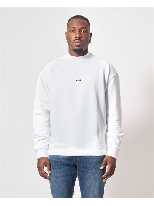 Hugo cotton terry sweatshirt with logo HUGO | 50522359100