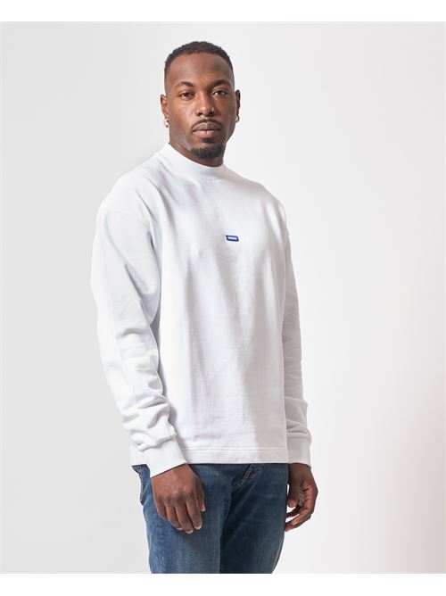 Hugo cotton terry sweatshirt with logo HUGO | 50522359100