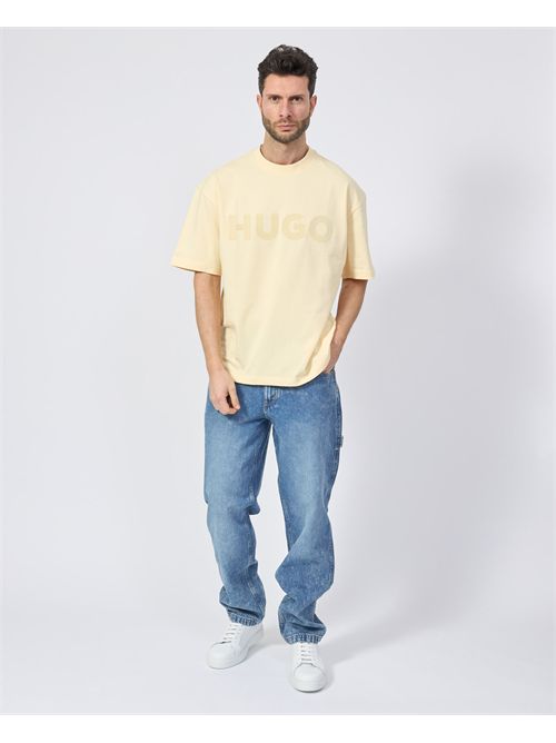 Hugo Oversized Reflective Logo T-Shirt HUGO | 50525765113