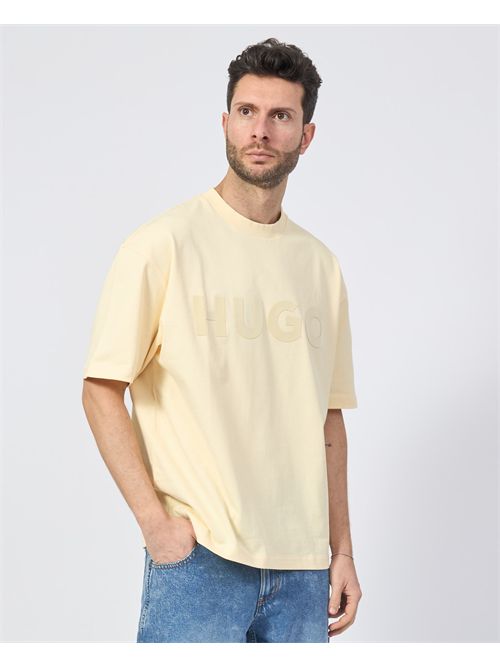 T-shirt con logo riflettente oversize Hugo HUGO | 50525765113