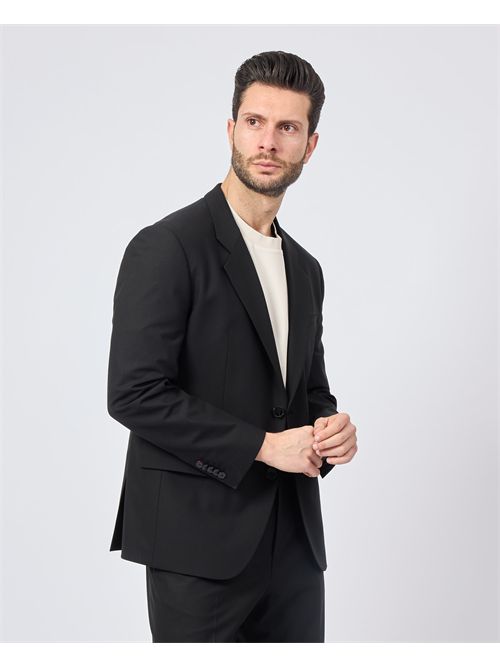 Veste Hugo Slim Fit à boutonnage simple pour homme HUGO | 50530143001