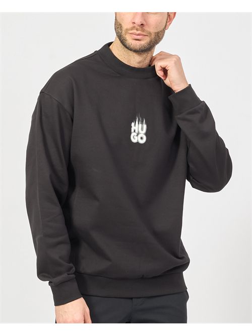 Sweat-shirt Hugo pour homme avec logo flamme HUGO | 50530427001