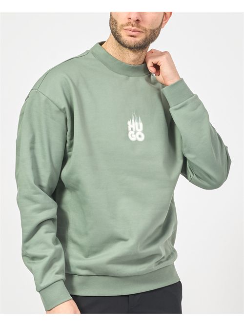 Sweat-shirt Hugo pour homme avec logo flamme HUGO | 50530427343