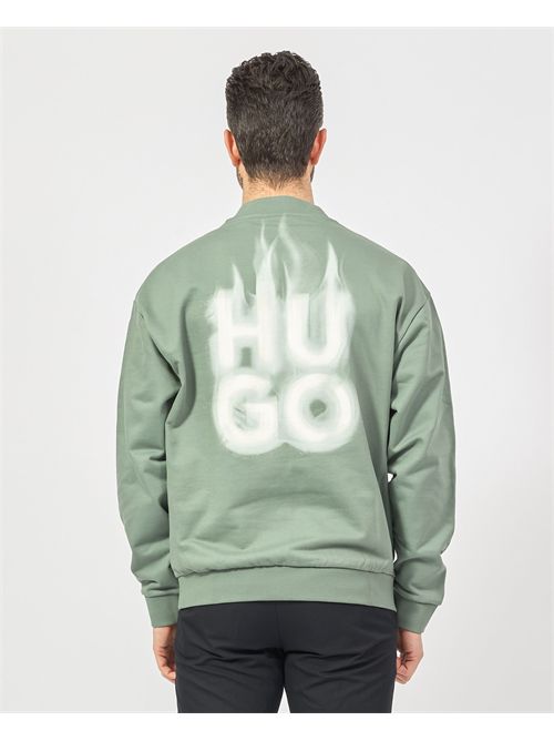 Sweat-shirt Hugo pour homme avec logo flamme HUGO | 50530427343