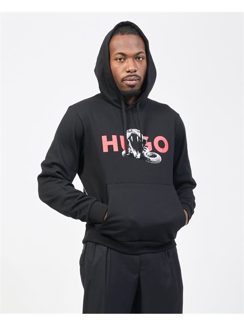 Sweat à capuche en coton éponge Hugo HUGO | 50530580001