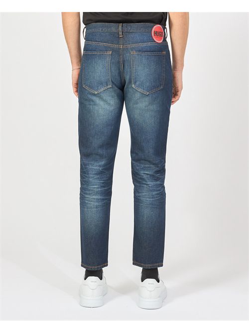 Hugo slim fit jeans with logo on the back HUGO | 50530625405