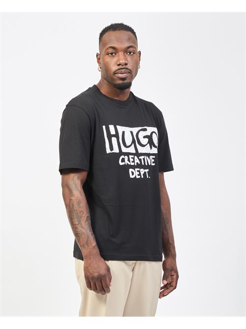 T-shirt Hugo avec nouveau graphisme sur la poitrin HUGO | 50533329001