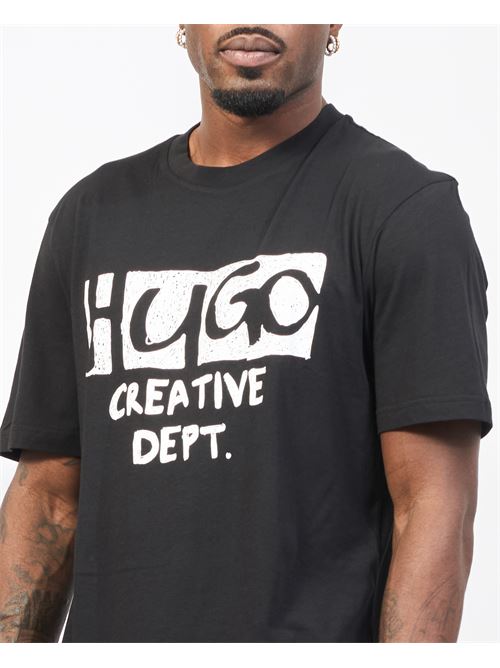 Hugo T-shirt with new chest graphic HUGO | 50533329001