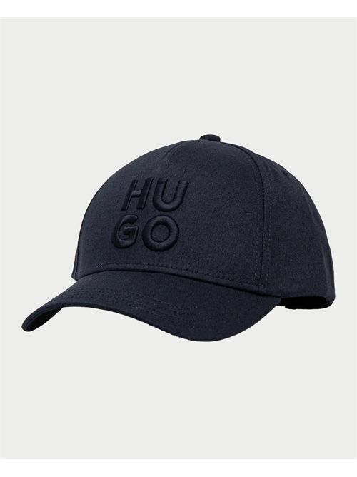 Hugo men's hat with decomposed logo HUGO | 50533409405