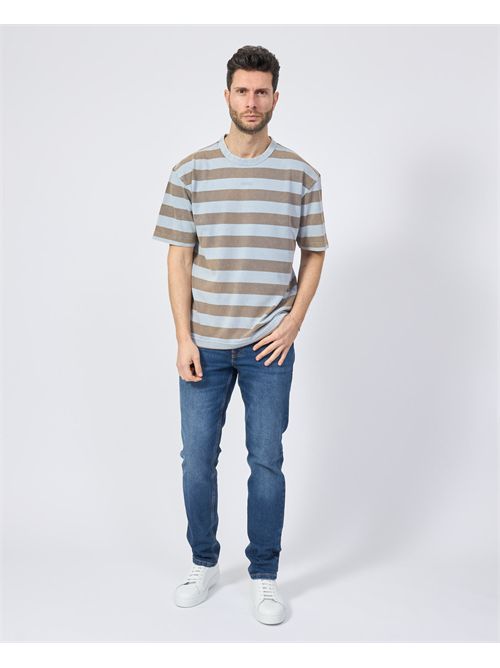 Hugo Striped Logo T-Shirt HUGO | 50535283483