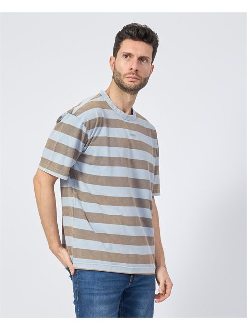 Hugo Striped Logo T-Shirt HUGO | 50535283483