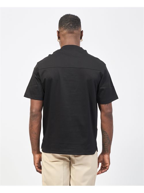 Hugo woven cotton T-shirt with logo HUGO | 50535499001