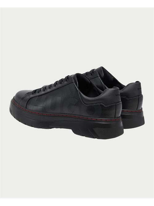 Black Hugo sneakers with side logo HUGO | 50536283006