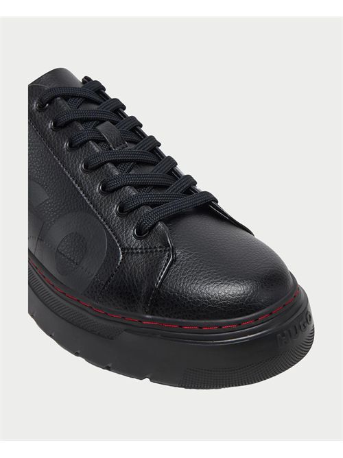 Black Hugo sneakers with side logo HUGO | 50536283006