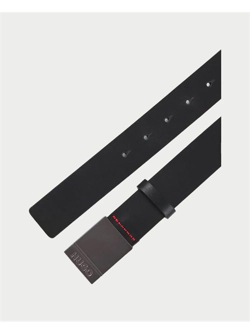 Ceinture en cuir pour homme Hugo avec logo gravé HUGO | 50537040002