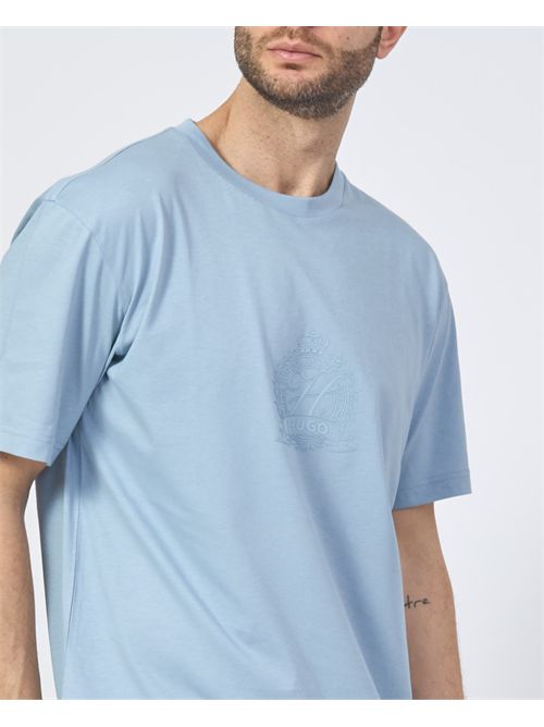 T-shirt uomo Hugo in cotone elasticizzato HUGO | 50538246483