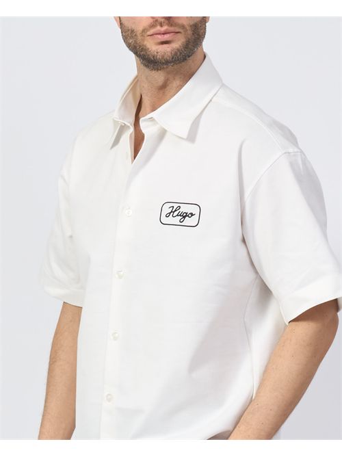 Chemise Hugo pour homme en sergé de coton HUGO | 50539100121