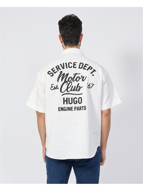 Chemise Hugo pour homme en sergé de coton HUGO | 50539100121