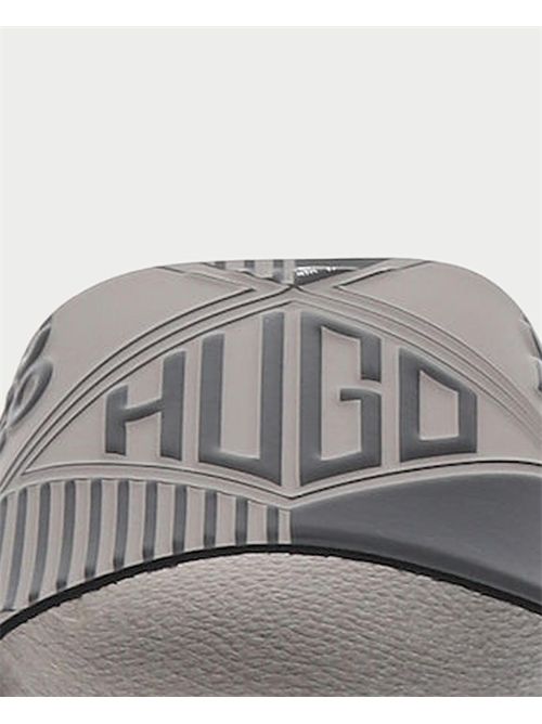 Sandales à enfiler Hugo pour hommes avec logos mixtes HUGO | 50542063242