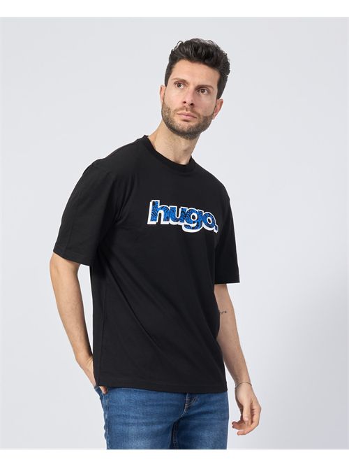 T-shirt uomo Hugo con logo colorato HUGO | 50542932001