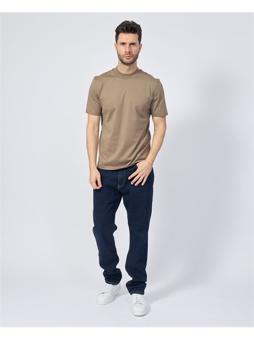 Hugo slim fit men's T-shirt with logo on the back HUGO | 50542968219