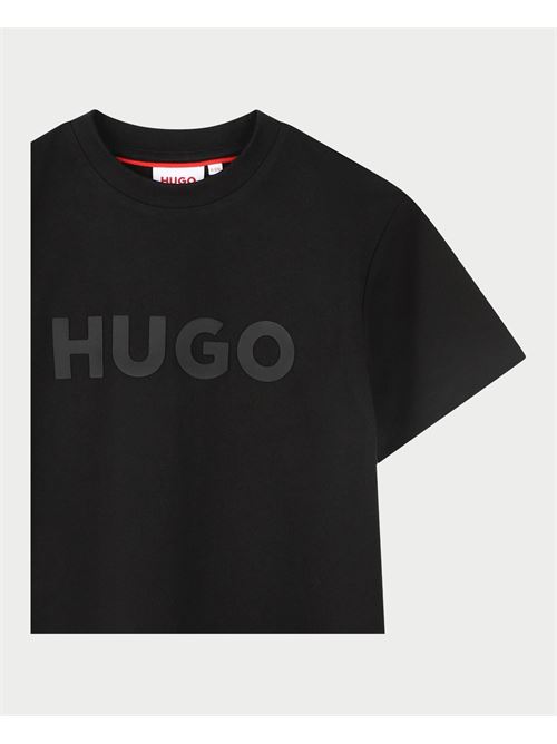 T-shirt Hugo pour enfants avec logo HUGO | G0033309B