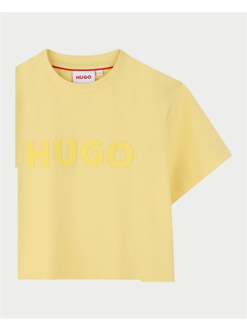 T-shirt ras du cou Hugo pour enfants HUGO | G00333501