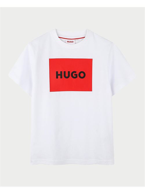 T-shirt bambino Hugo con logo HUGO | G0033410P