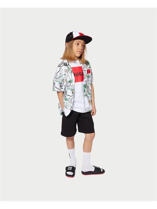 Hugo Kids T-shirt with Logo HUGO | G0033410P