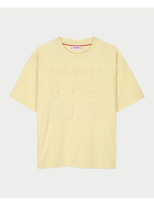 Hugo Kids T-Shirt with Deconstructed Logo HUGO | G00337501