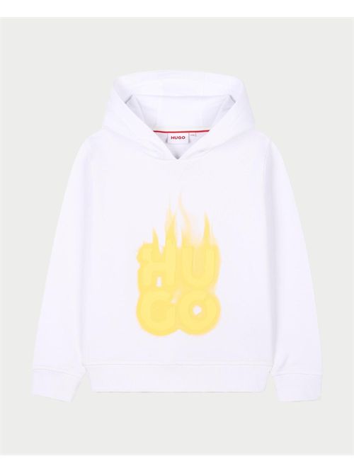 Sweat-shirt Hugo Kids avec logo flamme HUGO | G0035410P