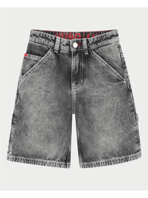 Bermuda in jeans Hugo per bambini HUGO | G00376Z21