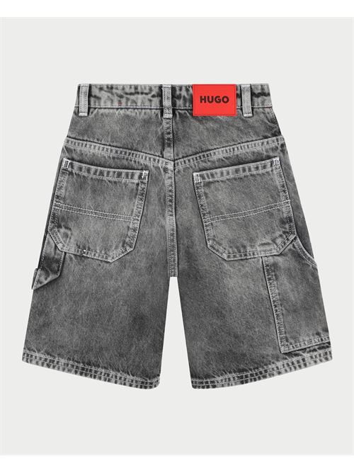 Bermuda in jeans Hugo per bambini HUGO | G00376Z21