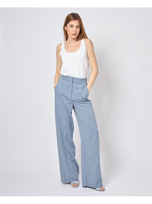 Pantalon évasé Iblues en tissu fluide iBLUES | GALLI001