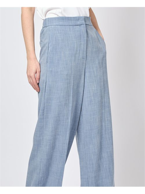 Pantalon évasé Iblues en tissu fluide iBLUES | GALLI001