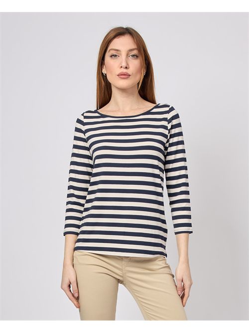 Iblues long-sleeved shirt with horizontal stripes iBLUES | REFLEX005