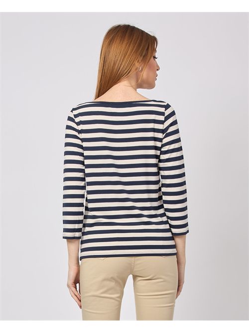 Iblues long-sleeved shirt with horizontal stripes iBLUES | REFLEX005