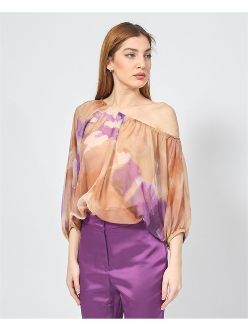 Blusa in chiffon donna di Jijil in fantasia painting JIJIL | BL3091492