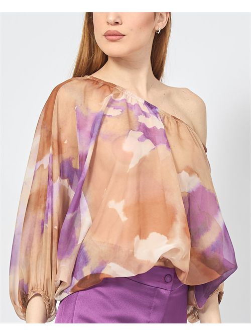 Blusa in chiffon donna di Jijil in fantasia painting JIJIL | BL3091492