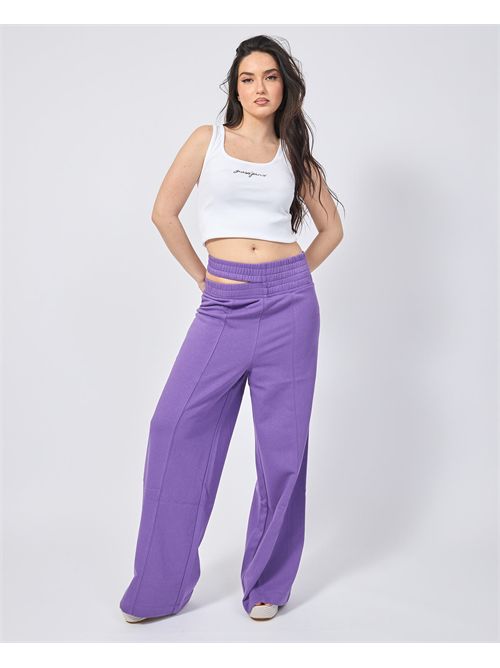 Pantaloni sportivi ampi donna Jijil con spacco in vita JIJIL | PA0850034