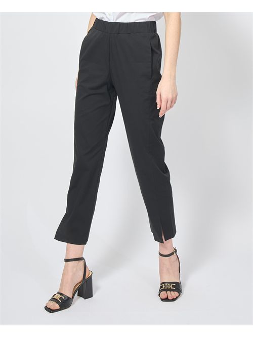 Pantalon noir Jijil avec taille élastique JIJIL | PA3020002