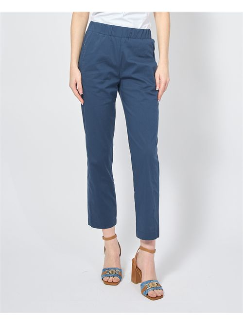 Pantalon bleu Jijil avec taille élastique JIJIL | PA3020370