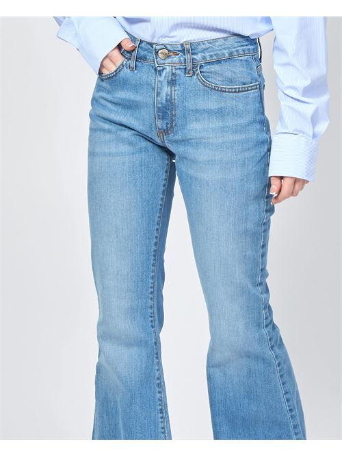 Jijil women's jeans with fringes on the hem JIJIL | PJ1000042