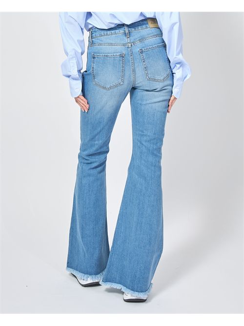 Jijil women's jeans with fringes on the hem JIJIL | PJ1000042